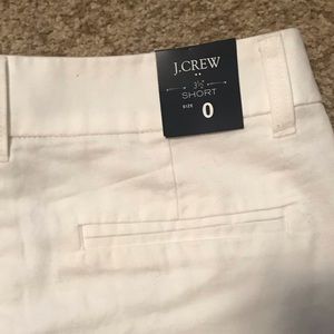 J Crew white shorts